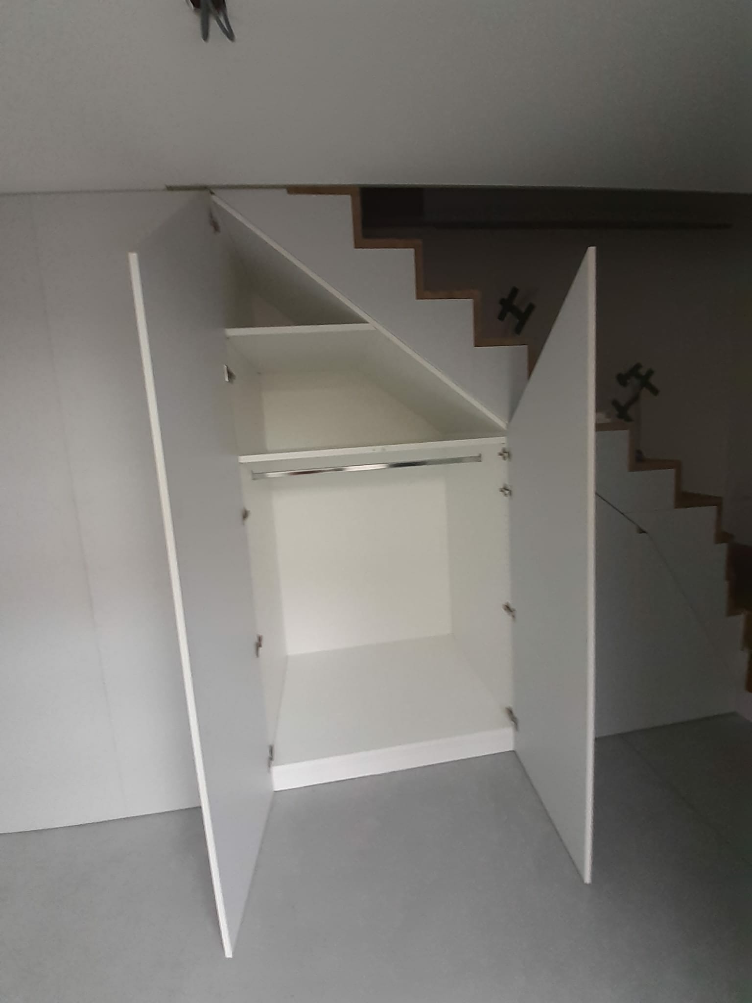 kast op maat onder trap